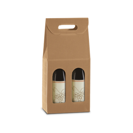 Scatola per 2 bottiglie