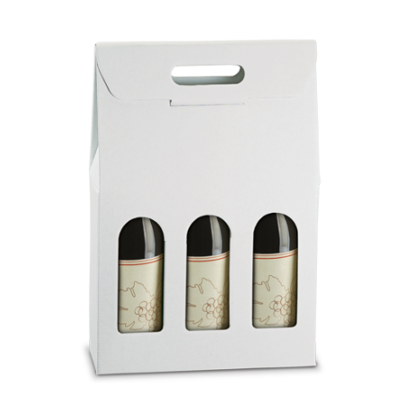 Scatola per 3 bottiglie