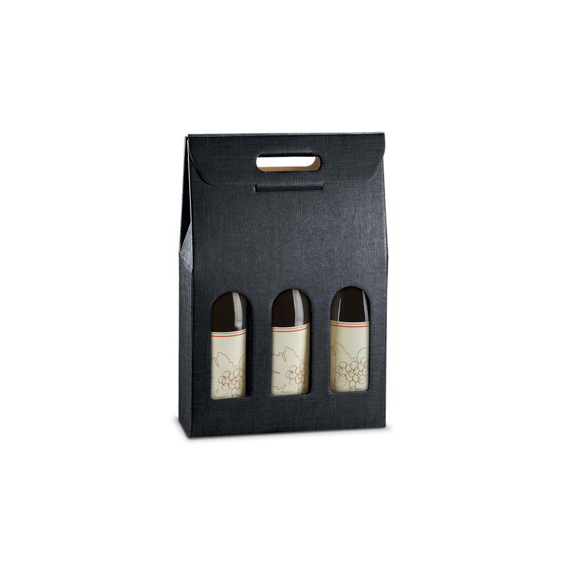 Scatola per 3 bottiglie