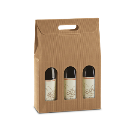 Scatola per 3 bottiglie