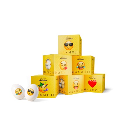 Confetti con Emoji Bianco 200gr