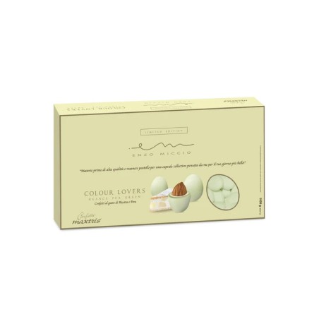 Confetti Enzo Miccio pea Green Ricotta e Pera