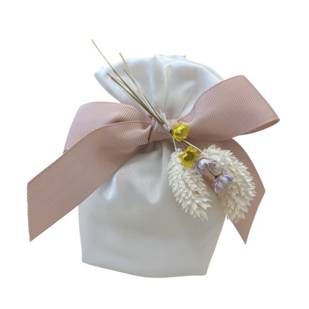 Kit Bomboniera matrimonio con Fiore e Nastro - Galassia Store Online