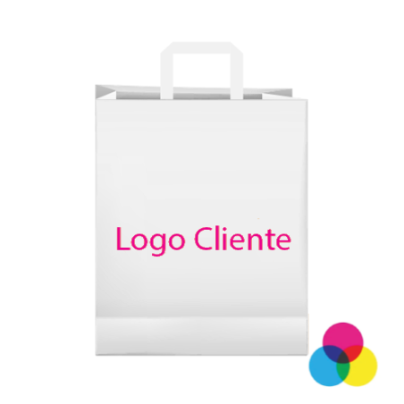 Shopper Maniglia piatta personalizzate